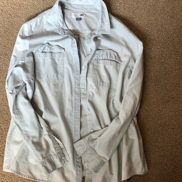Old Navy Tops - Old Navy Denim flannel